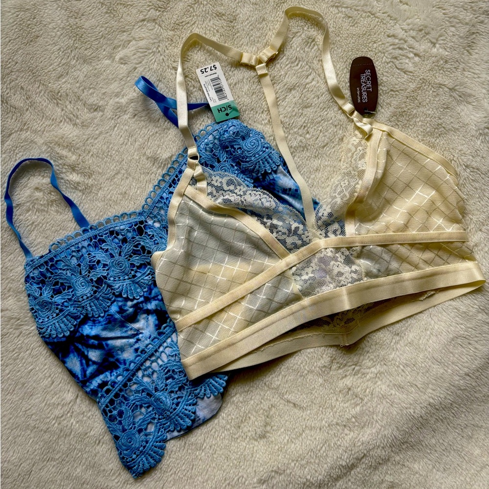 2 NWT Bralettes